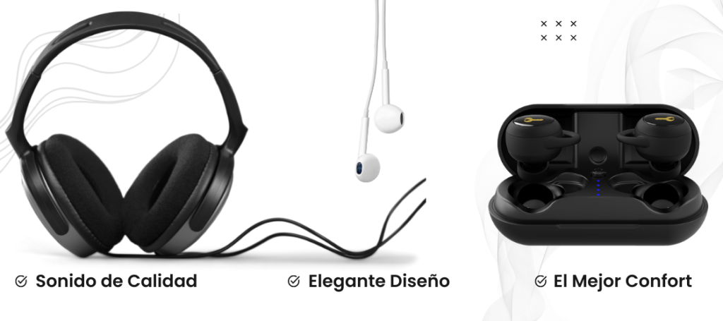 Auriculares y parlantes Inalámbricos bluetooth